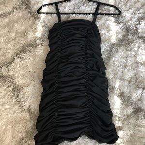 Black Mesh Dress